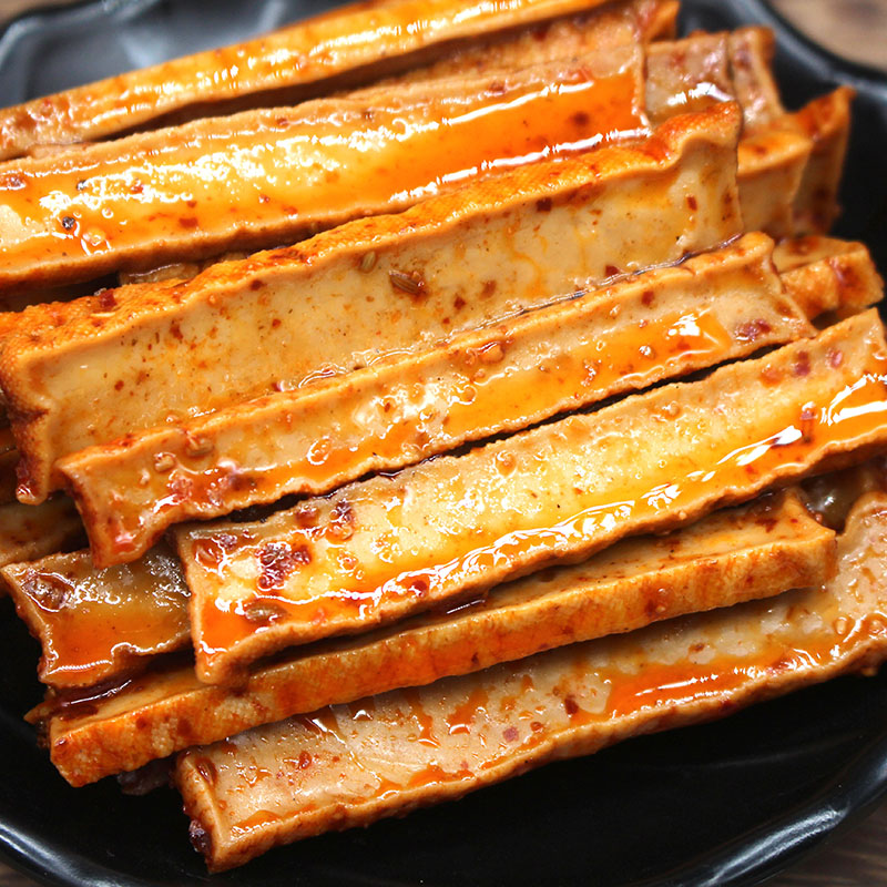手磨豆干 湖南邵阳武冈特产柴火干 湘派香辣小豆干 豆腐干 香辣味24克