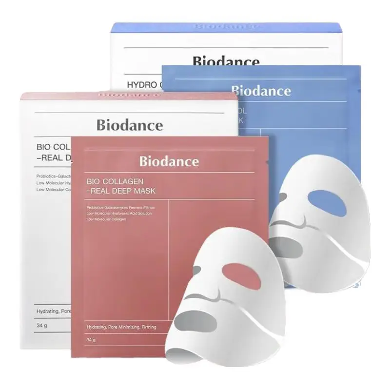 BIODANCE [Direct Sale of Genuine Products] Korean Biodance Collagen Mask Gel Split Milk Skin Biodance Face, 4 colors each one box [4 boxes] thumbnail 4