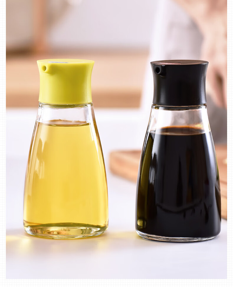 酱油瓶玻璃小调料瓶玻璃油瓶分装瓶家用商用放香油瓶装酱油醋瓶子醋壶