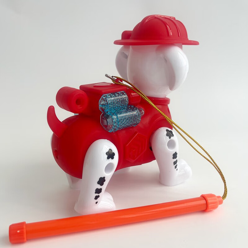 音同款电动牵绳狗网红汪汪队红毛狗中秋节儿童手提灯笼会跑小狗润华年