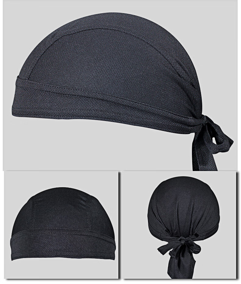 防晒海盗帽头巾男运动嘻哈魔术潮街舞户外女健身儿童吸汗骑行装备