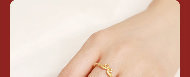 33g 单个金箍棒戒指【活口】【图片 价格 品牌 报价】-京东