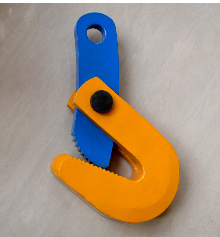 定制钢板吊钳起重钢板钳l型合金钢吊钳模锻横吊竖吊平吊钳1吨5t夹索具