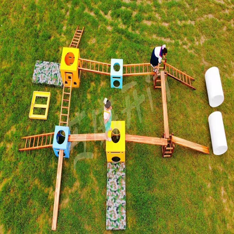幼儿园安吉游戏户外玩具体育活动器械自主材料大型攀爬架箱子儿童 超