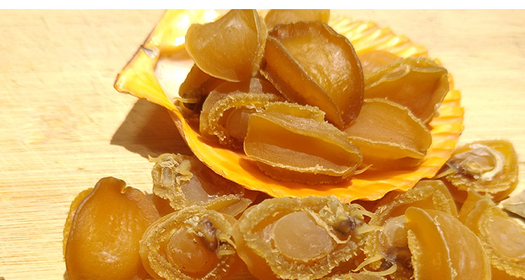 干鲍鱼新鲜淡晒足干野生小鲍鱼干货佛跳墙煲汤鲍鱼仔30粒起拍【图片