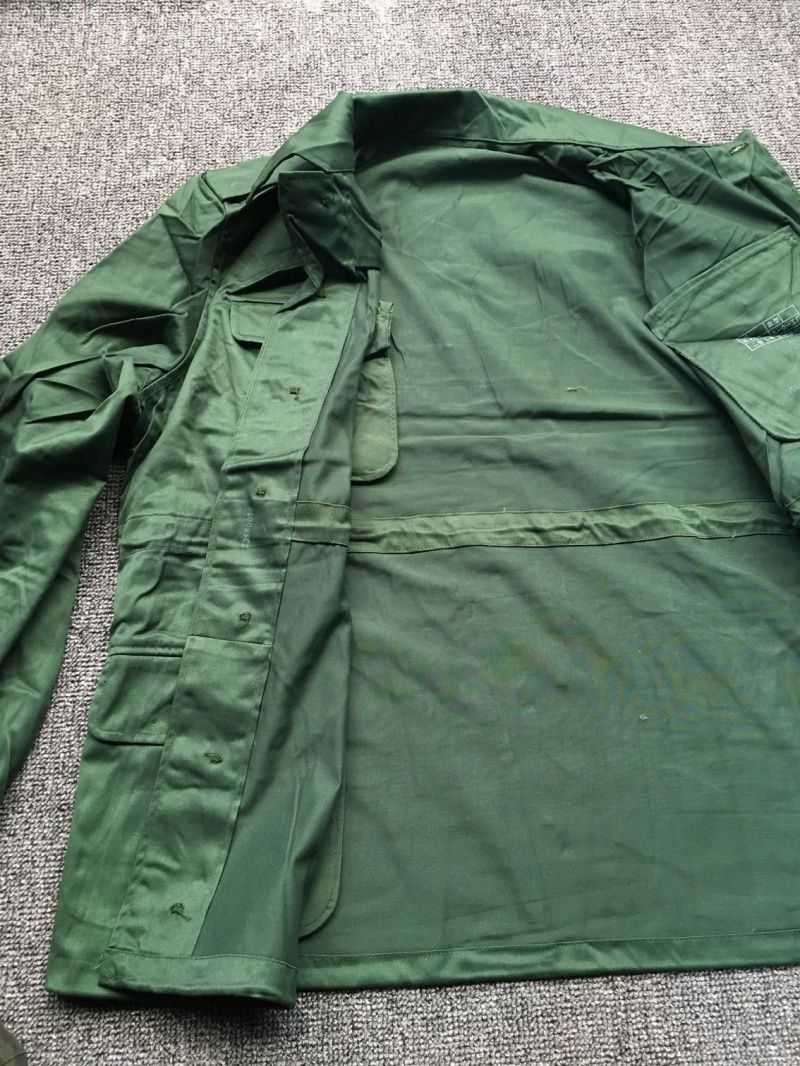 怀旧收藏库存老款87式冬作训冬训涤卡外罩工作耐磨外罩训练套装老式