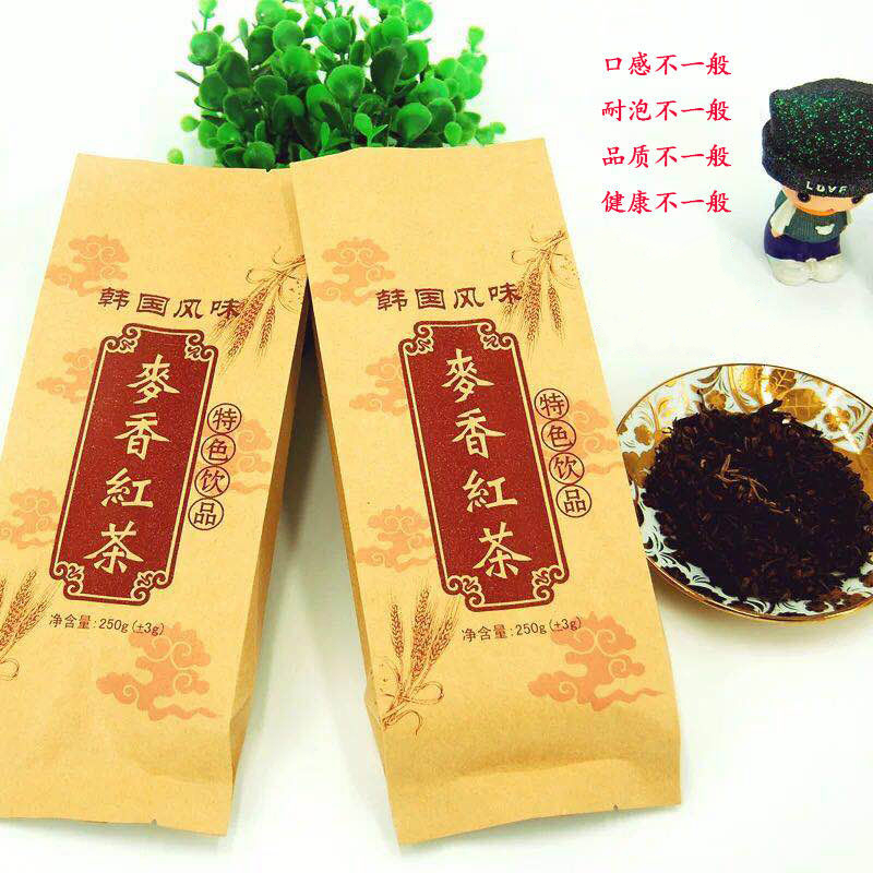 韩国风麦香红茶 250g麦香味浓郁红茶结合口感佳 250克【图片 价格