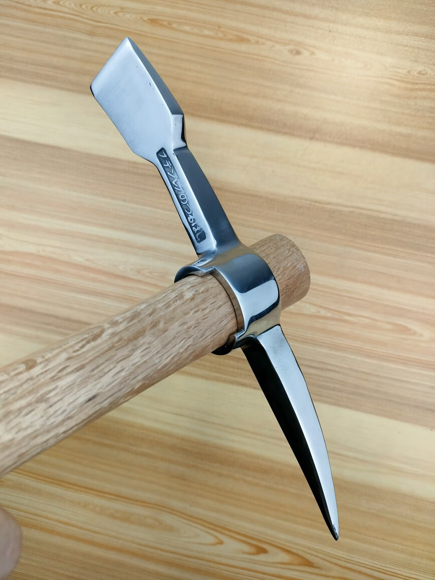 冰镐 不锈钢十字镐小羊镐户外携带日本进口瑞士出口登山镐攀岩冰镐