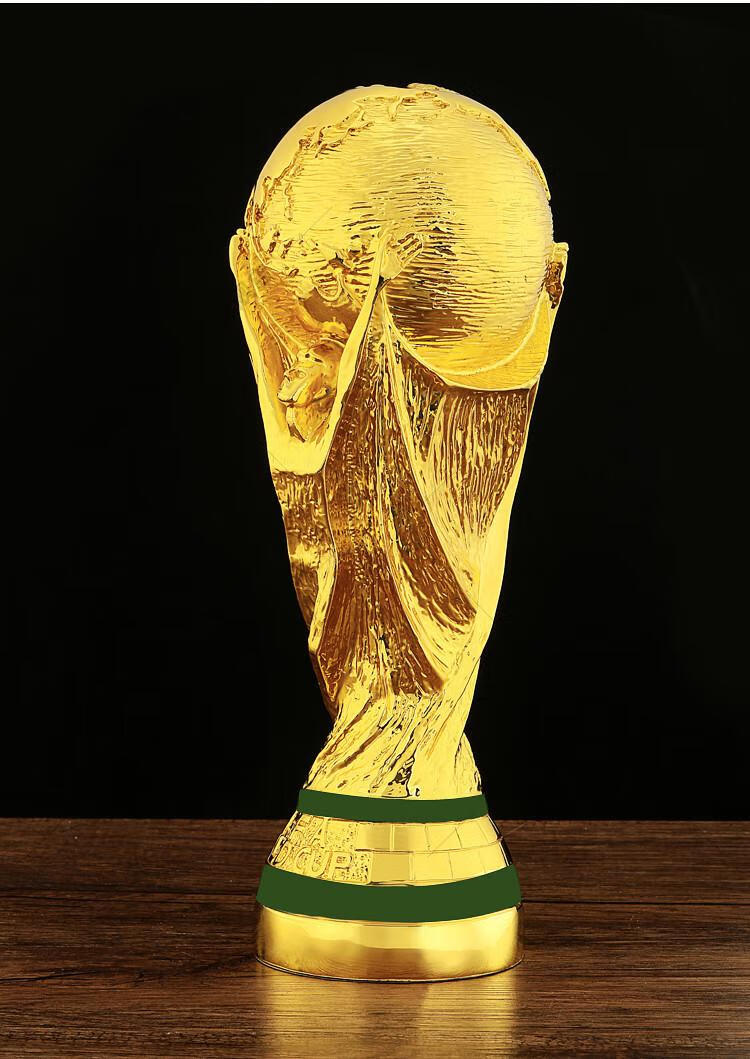 足球世界杯大力神杯1:1奖杯模型彩票店kv球迷主题餐厅用品 搭配44cm