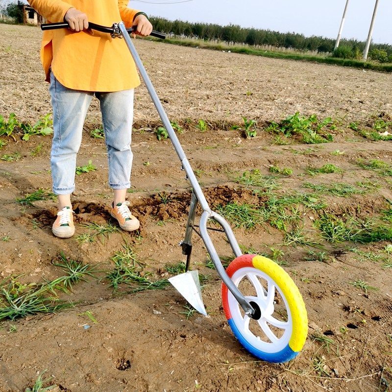 除草神器工具农用锄草锄头翻地松土翻土机耕地犁地起垄开沟机小型耘锄