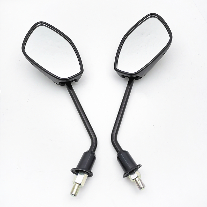 适配豪爵弯梁车uh110e/hj110-7/hj110-7c摩托车后视镜倒车反光镜 原装