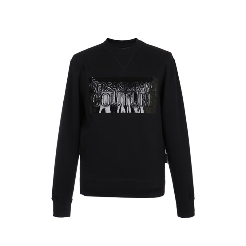 范思哲 versace 卫衣男士长袖外套潮男装印花春夏英文棉质圆领印花