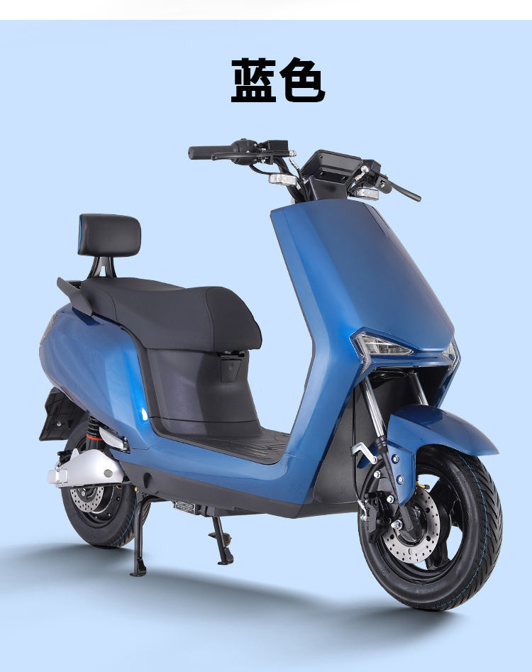 2022全新款n9电动车男女代步电摩高速长跑王两轮电瓶车外卖车 英伦白