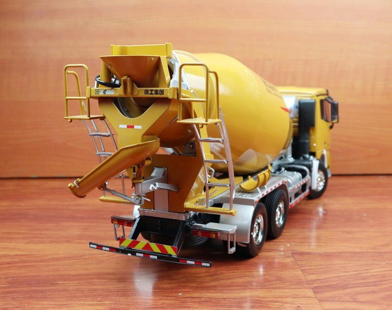 124xcmg徐工汉风搅拌车混凝土运输车水泥卡车模型白绿色无货