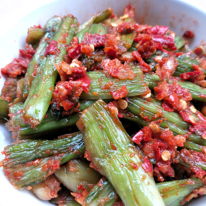 江西抚州临川菜梗 新鲜现做 自制婆婆菜梗甜咸辣下饭除腥 1包菜梗