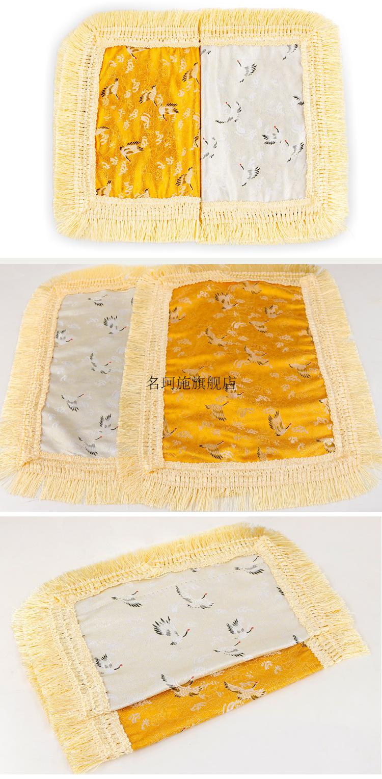 新升级 骨灰盒铺金盖银 骨灰盒套布罩棺材铺金盖银被包布骨灰袋盖布