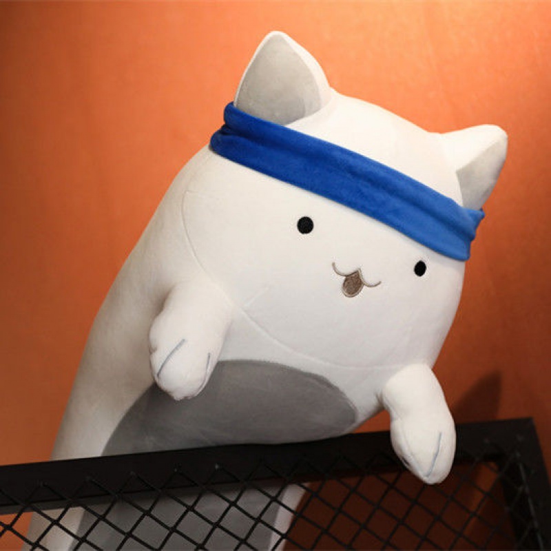 迪士尼六一儿童节可爱日系拉面猫咪长条抱枕女生宿舍床上陪睡觉夹腿靠