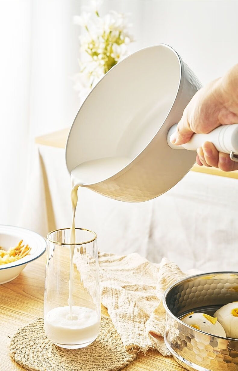 kanda神田陶瓷雪平锅日式不锈钢奶锅家用宝宝辅食锅热奶泡面电磁炉