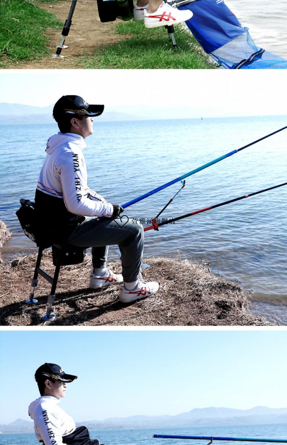 新款升级武汉天元钓椅邓刚旗舰户外钓椅钓鱼椅子折叠便携轻便座椅野钓