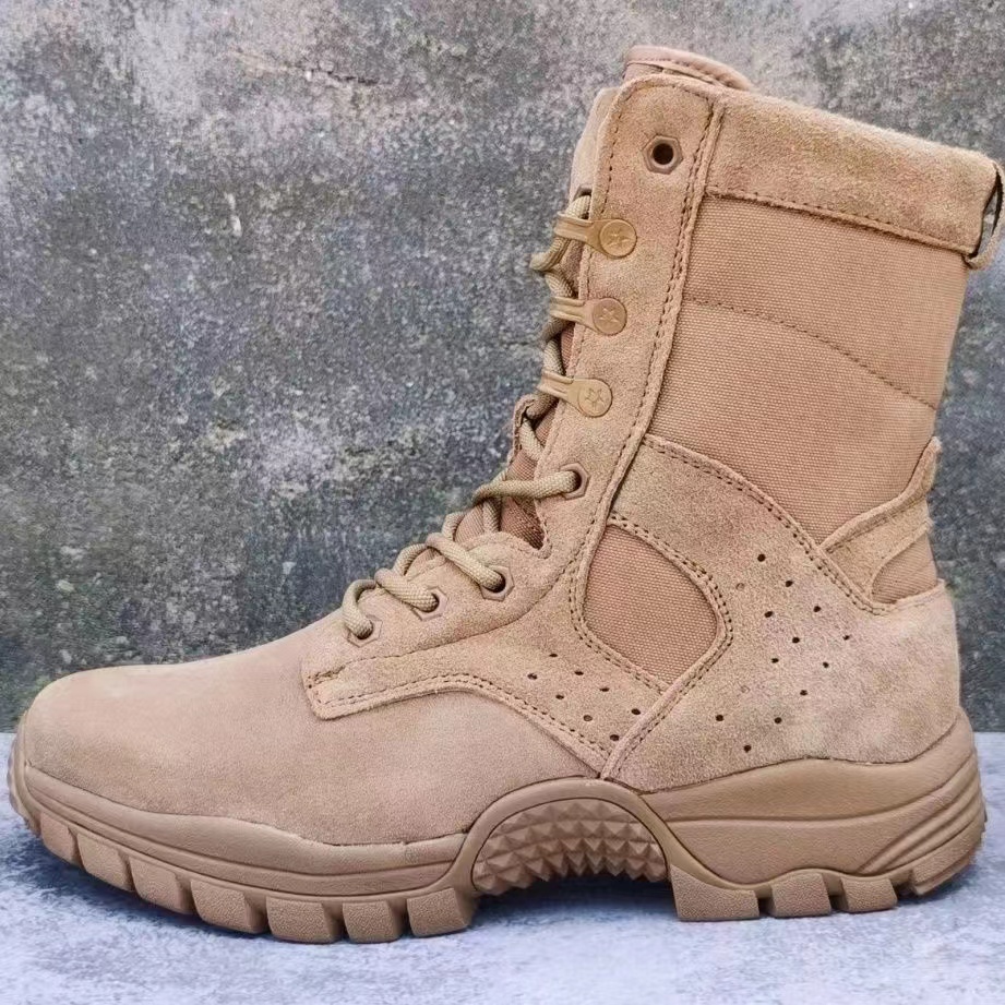 新式多威作战靴21作战靴男新式夏季超轻透气沙漠作战训靴户外战术3515