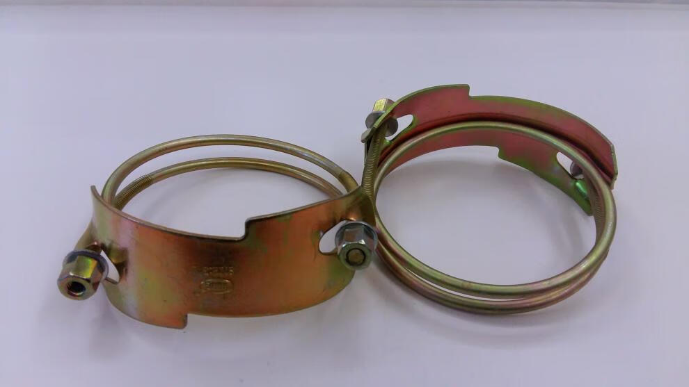 5寸3寸4寸6寸镀锌管箍抱箍管夹喉箍强力卡箍油管卡子老虎卡 5寸dn125