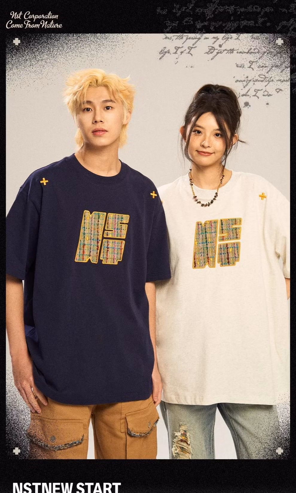 Heavyweight Embroidered American Short-sleeved T-shirt Boys Summer Thin Feeling Ruffian Handsome Cityboy Couple Half-sleeved T-shirt, Black 2XL_viptrois.com