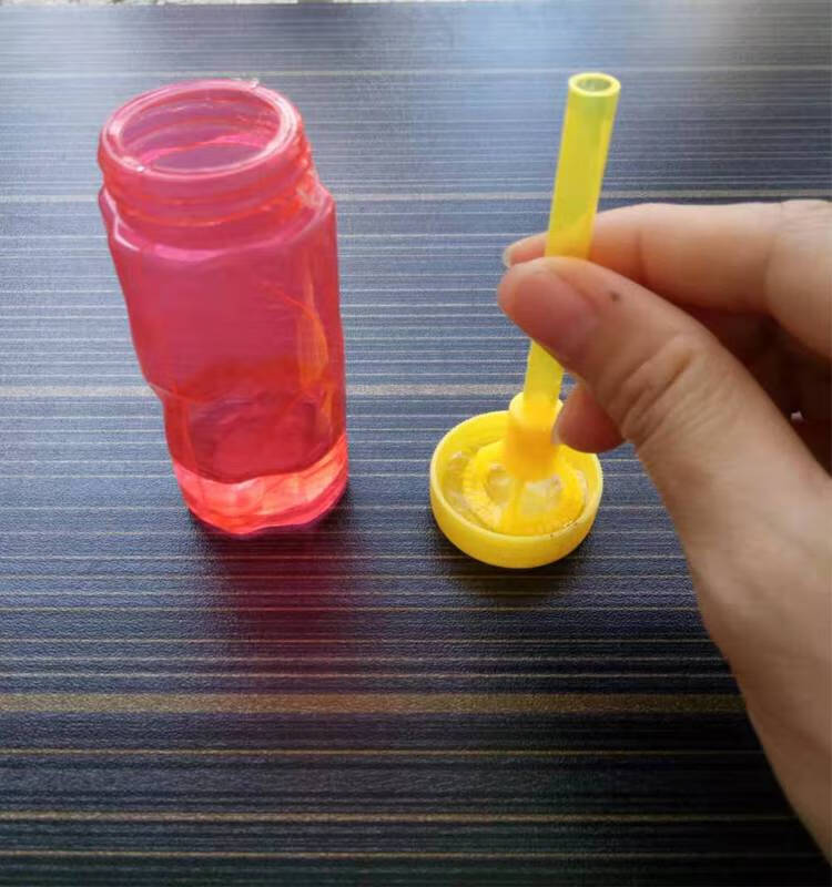 吹泡泡工具 口吹泡泡工具杆儿童嘴吹泡泡棒管泡泡精吹泡泡小瓶小号圈