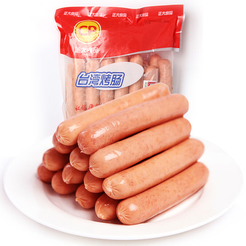 cp正大食品台湾烤肠500g16件