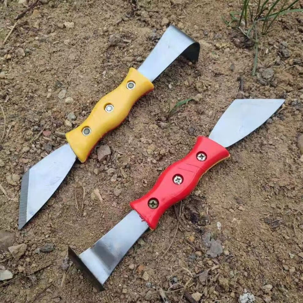 丛一楼多功能树皮刀刮皮刀刮树挠果树皮专用刀环剥剪园艺工具方头多