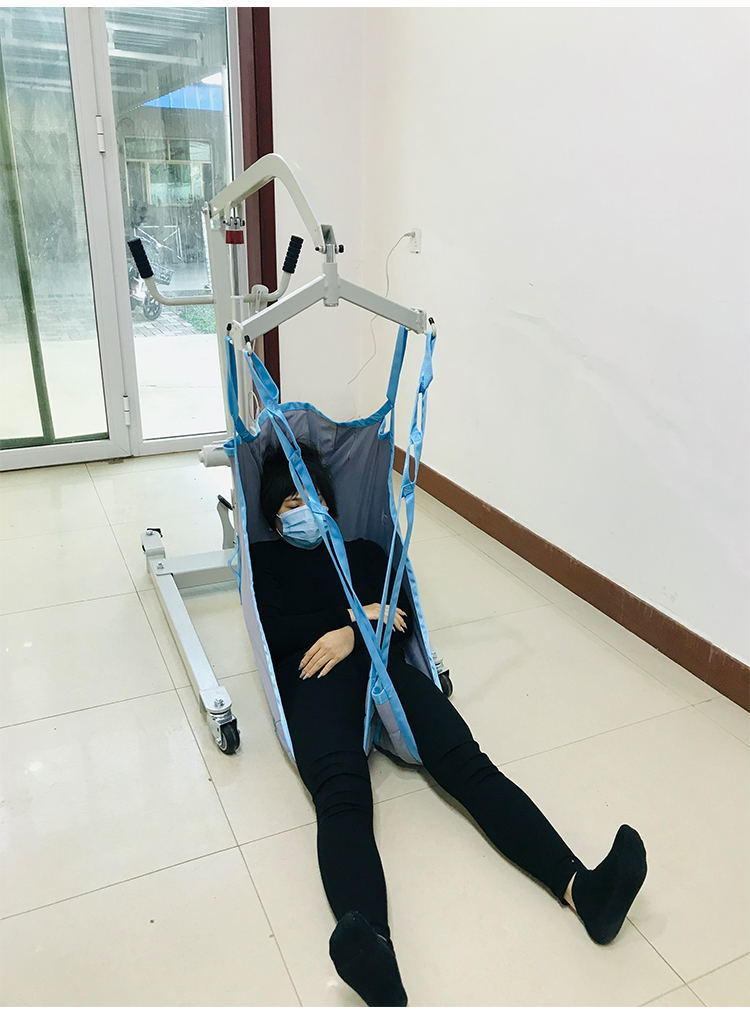 残疾人电动移位机瘫痪老人护理移位器家用病人升降吊机 蓄电池款-断电