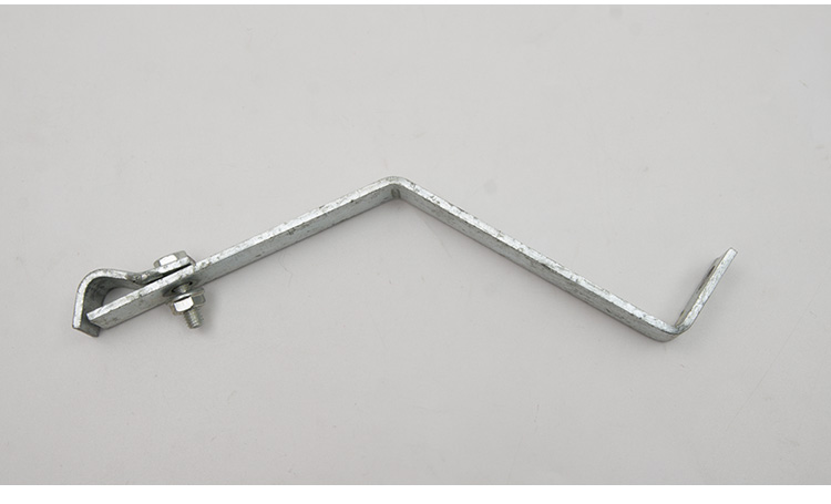 定制避雷带支架防雷卡子避雷支撑架膨胀避雷卡热镀锌避雷针支架 热