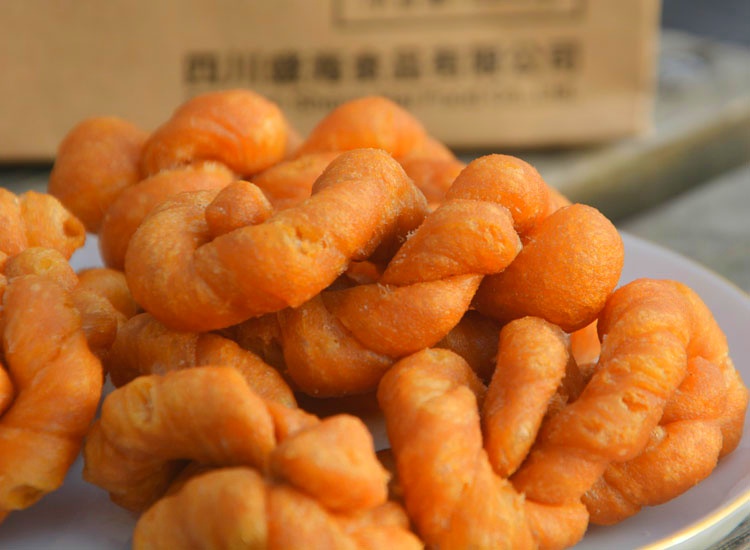 四川遂宁特产龙凤古镇手工观音素麻花208g袋装休闲办公零食芝麻味