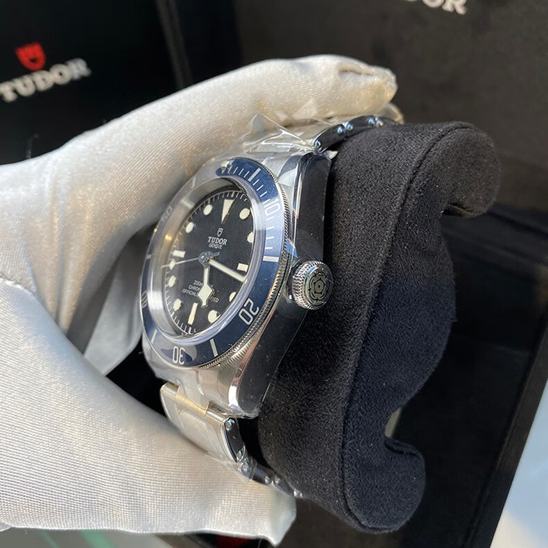 【二手99新】未使用帝舵男表碧湾系列领潜型自动机械42mm可乐圈防水