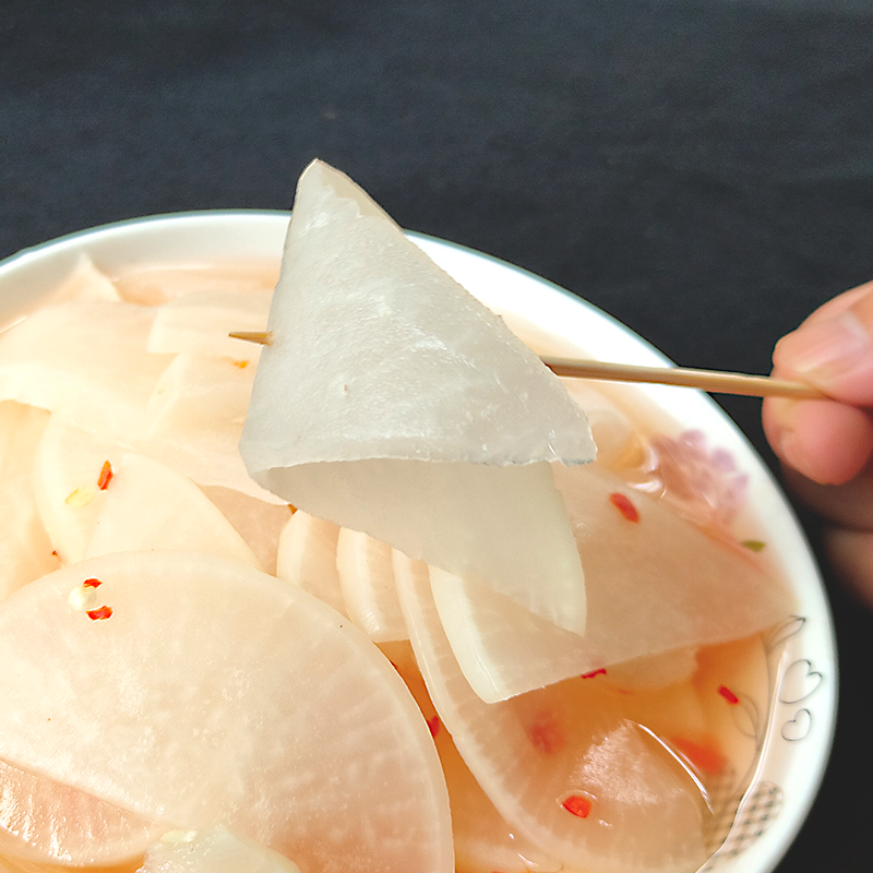 酸辣萝卜片广西特产爽口小吃腌制白萝卜酸料农家自制泡菜酸嘢 【瓶装