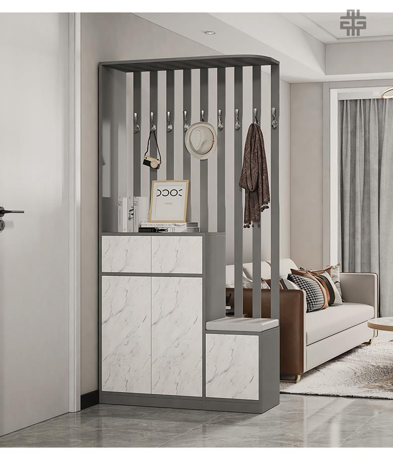 客厅隔断柜简约现代轻奢鞋柜家用门口玄关柜分体门厅柜屏风装饰柜 d柜