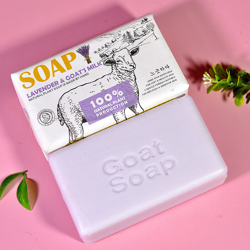 黎芙莎韩宝莉羊乳皂羊奶皂香皂舒缓抹茶薰衣草乳木果玫瑰哈密瓜燕麦