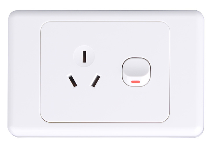 定制118型澳标澳大利亚插座澳式澳规澳洲新西兰阿根廷saa认证开关面板