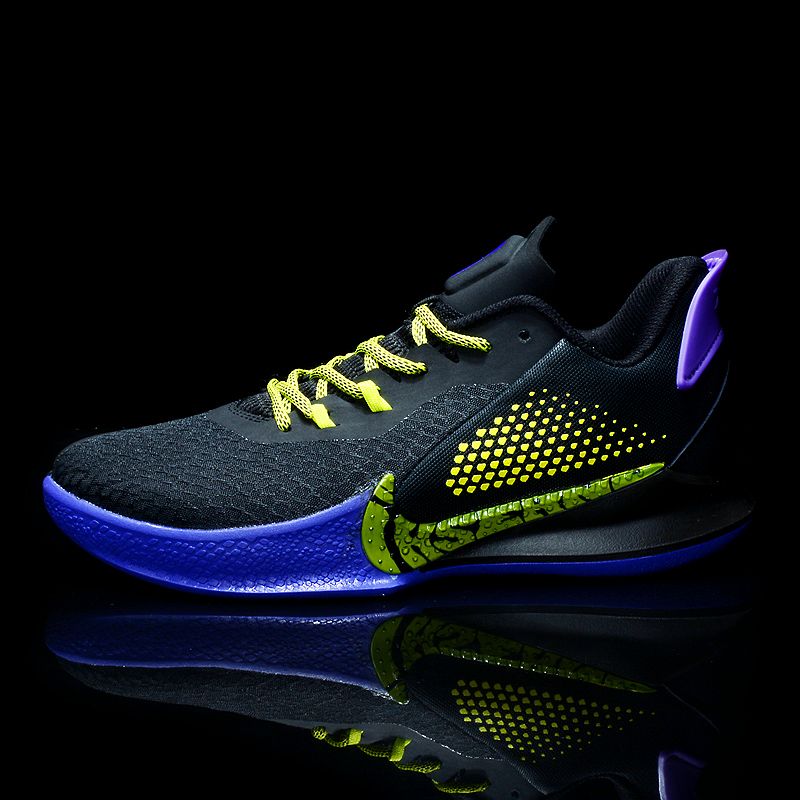 耐尅联名男鞋篮球鞋男黑曼巴精神二代限量版毒液低帮运动鞋12 曼巴2