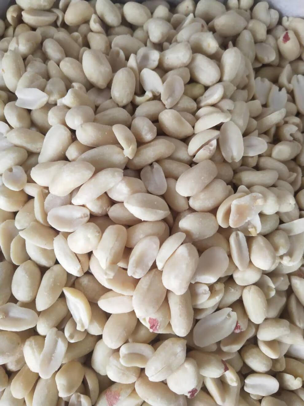 晨臻新货脱皮去皮生花生米花生仁无皮花生米生烘焙配料去皮花生米2斤