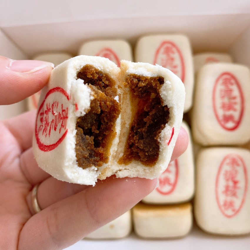 枣泥核桃枣泥酥泸溪河网红美食枣泥糕点10只状