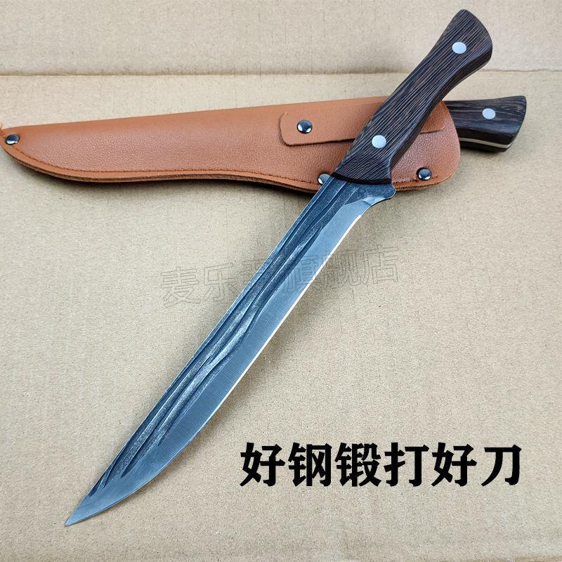 杀猪专用刀屠宰场专用超锋利屠宰厂杀鸡杀牛刀割肉刀不锈钢宰羊刀