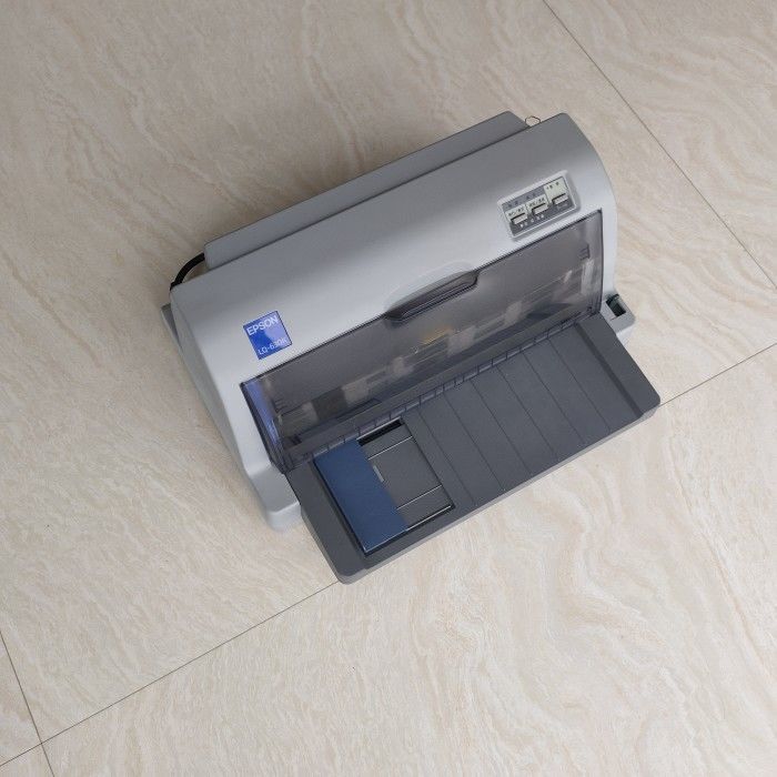 olevo爱普生630730k针式打印机二手增值税发票出库单机打三olevo