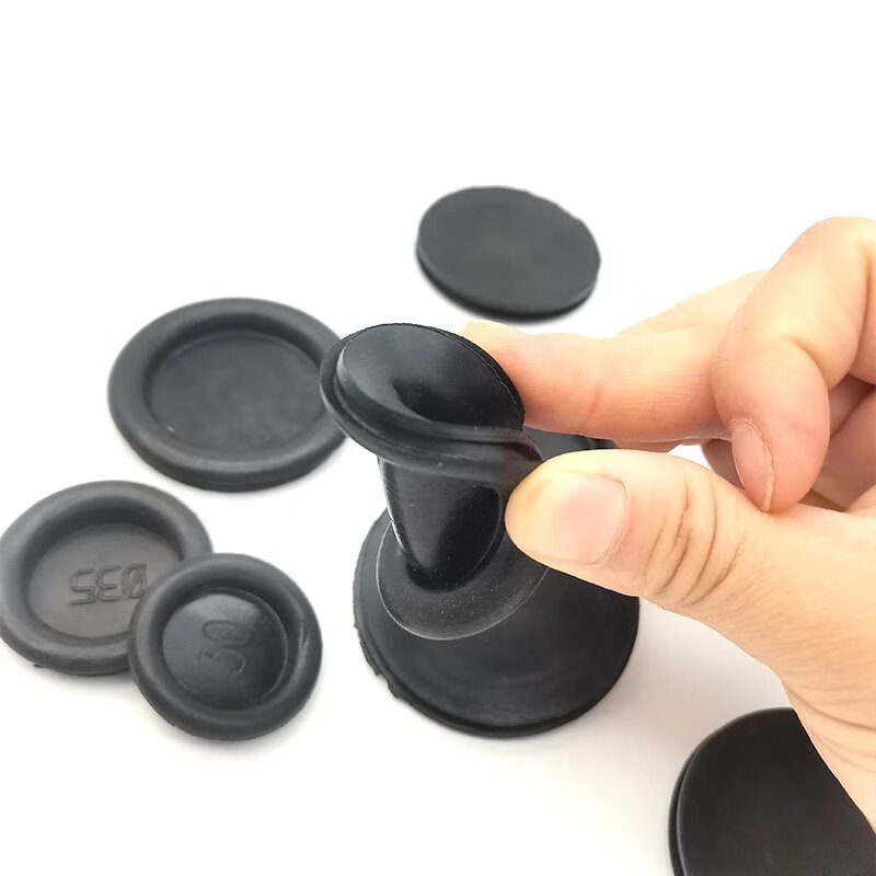 橡胶圈护线圈配电箱孔塞堵孔过线圈防水防尘密封圈出线孔保护套 开孔