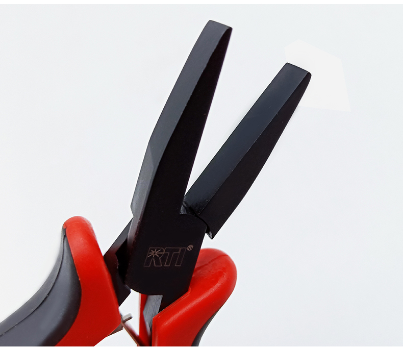 rti绑钩钳平口钳鱼线钳绑钩拉子线钳不伤线可夹小子线高硬度耐磨扁嘴