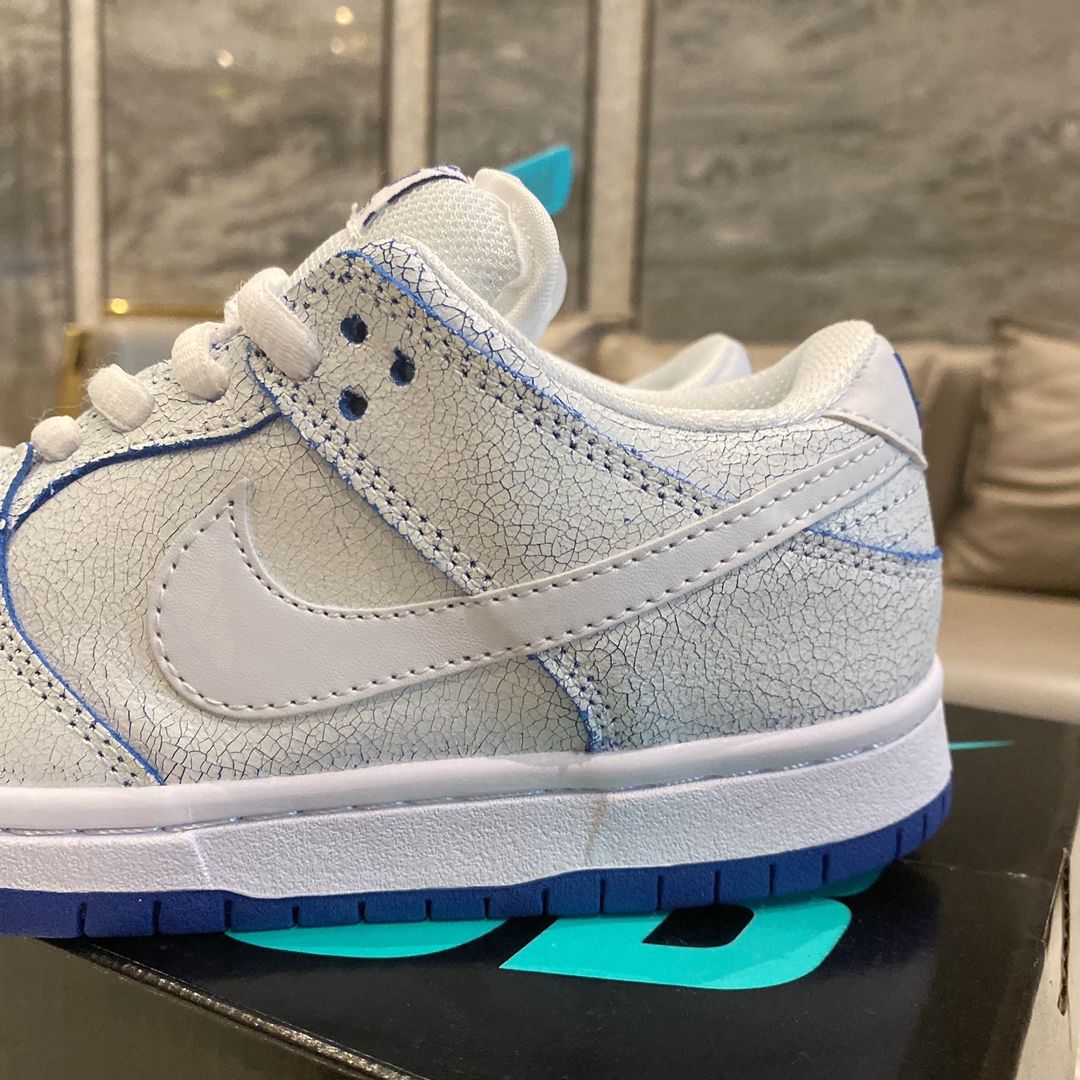 耐克青花瓷白蓝爆裂纹扣扣乐板鞋女低帮鞋款运动高版本dunk青花瓷40