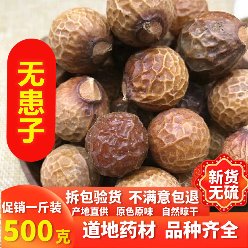 中药材 无患子 500克 无患子鬼见愁 木患子 油患子 洗手果