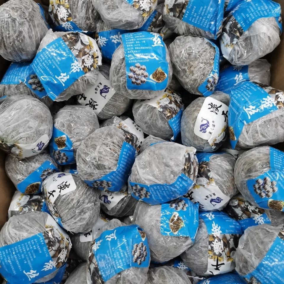 淡干海带海带球丝爽口压缩干货凉拌菜10倍泡发饭店特细 35g*6球【图片