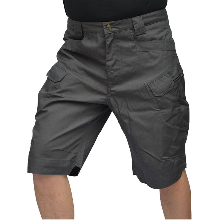 战术裤子新款短裤男士户外战术短裤工装裤宽松夏季军迷户外作训裤防水