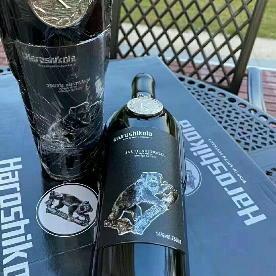 李家亭 考拉红酒 考拉一号干红葡萄酒 希尔考拉进口红酒14度 考拉红酒