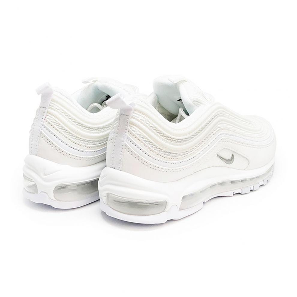 耐克nike air max 97 纯白 3m反光男女复古气垫跑步鞋 921826-001 46
